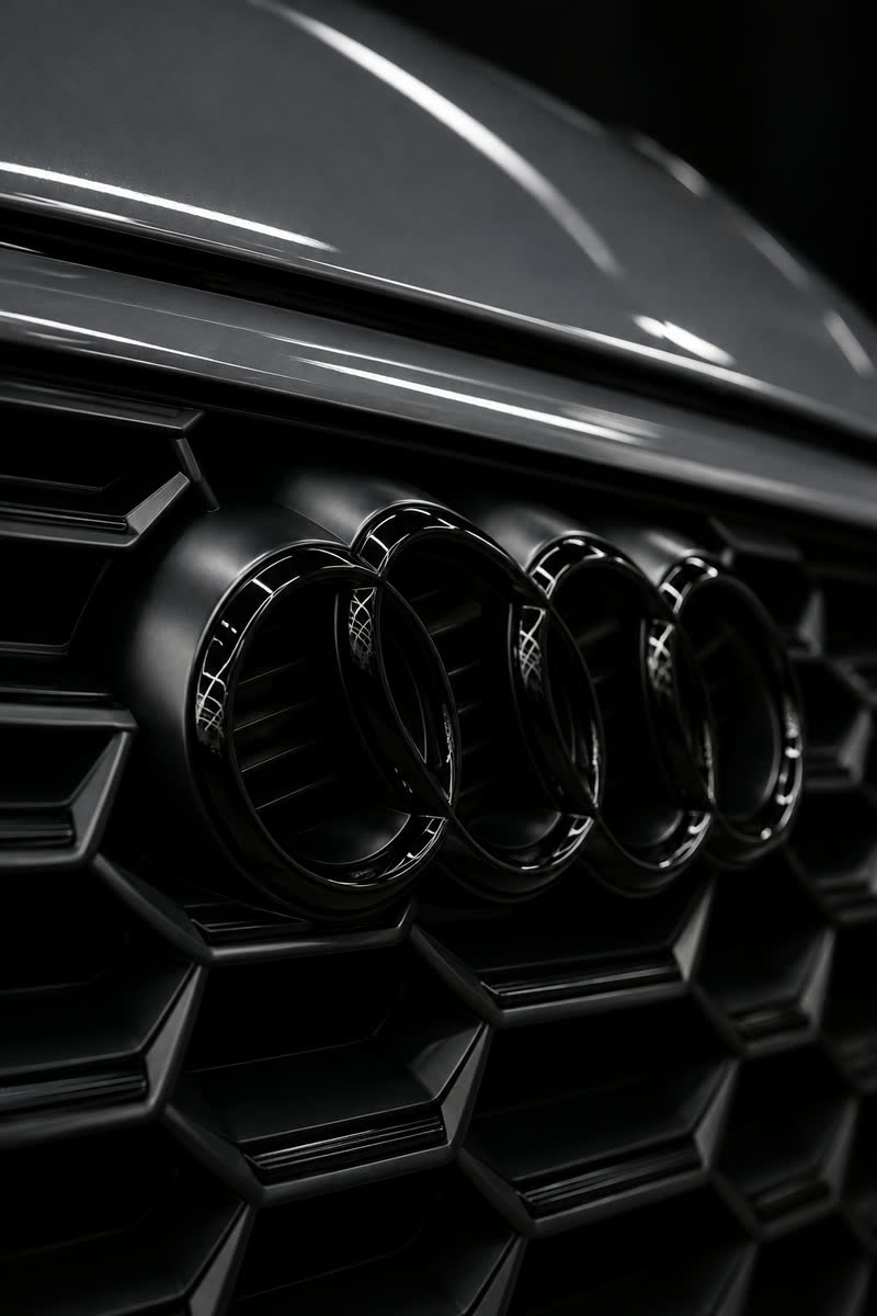 Audi A3 — кадр в стиле студии