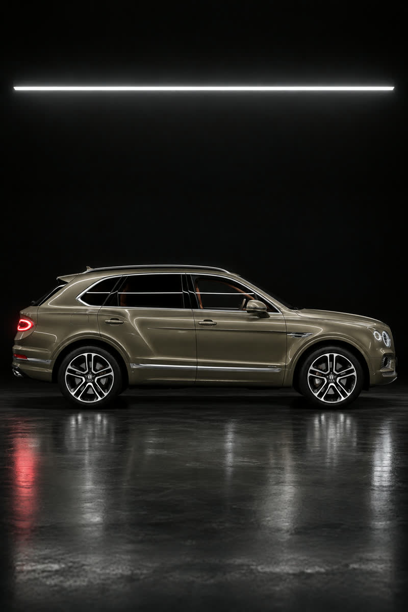 Bentley Bentayga — кадр в стиле студии