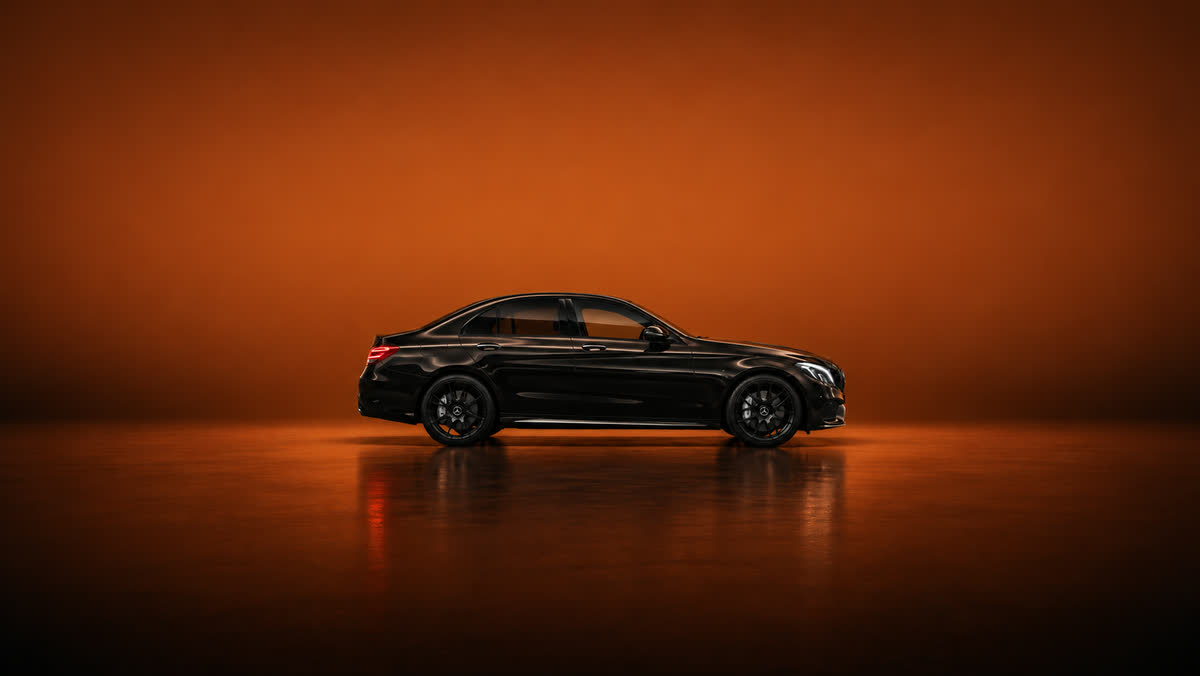 Mercedes-Benz C-класс — кадр в стиле студии