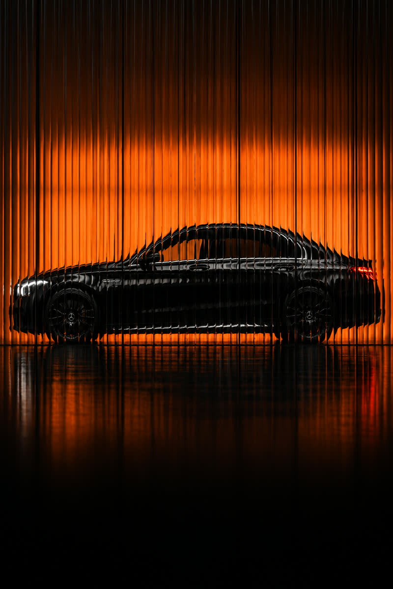 Mercedes-Benz C-класс — кадр в стиле студии