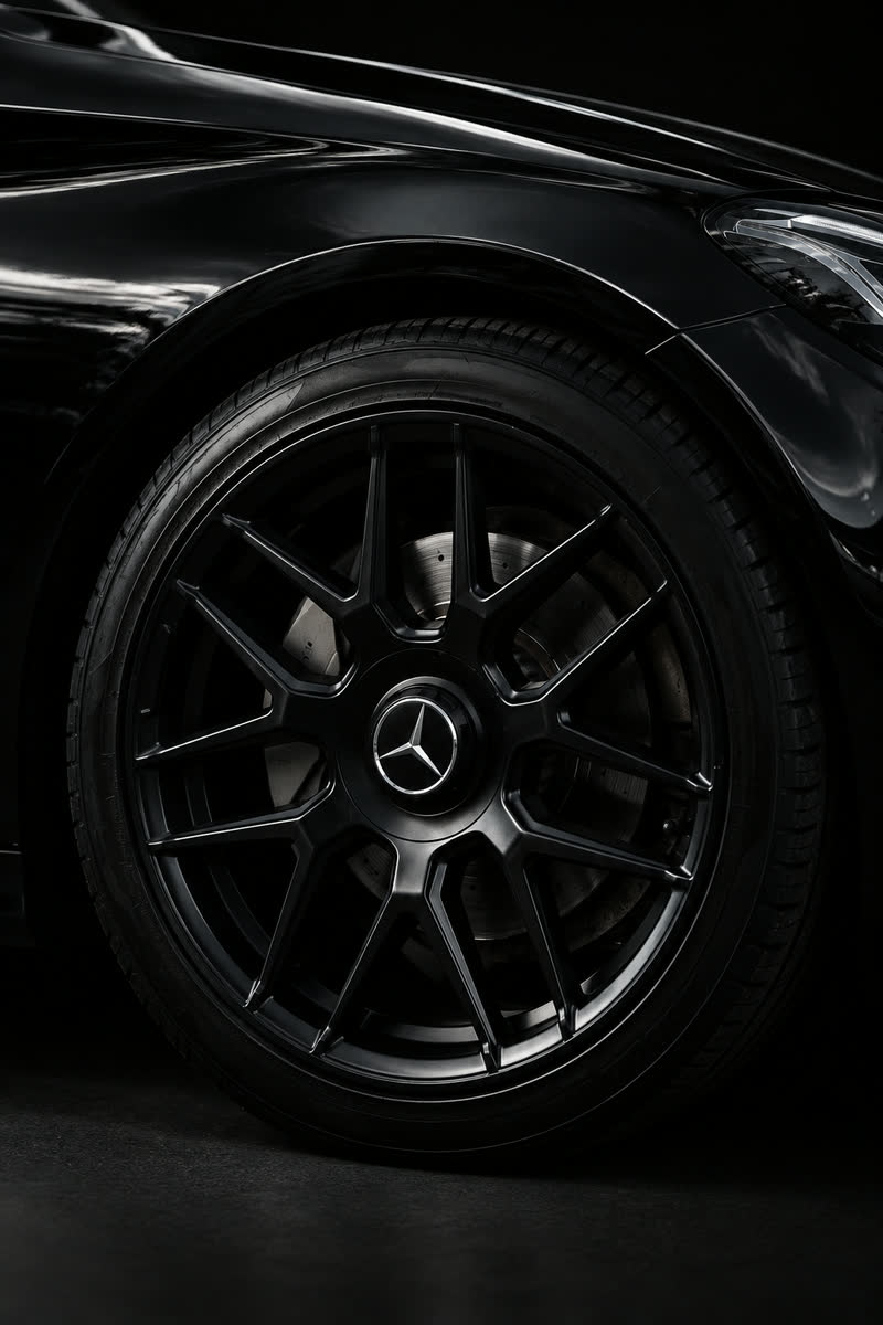 Mercedes-Benz C-класс — кадр в стиле студии