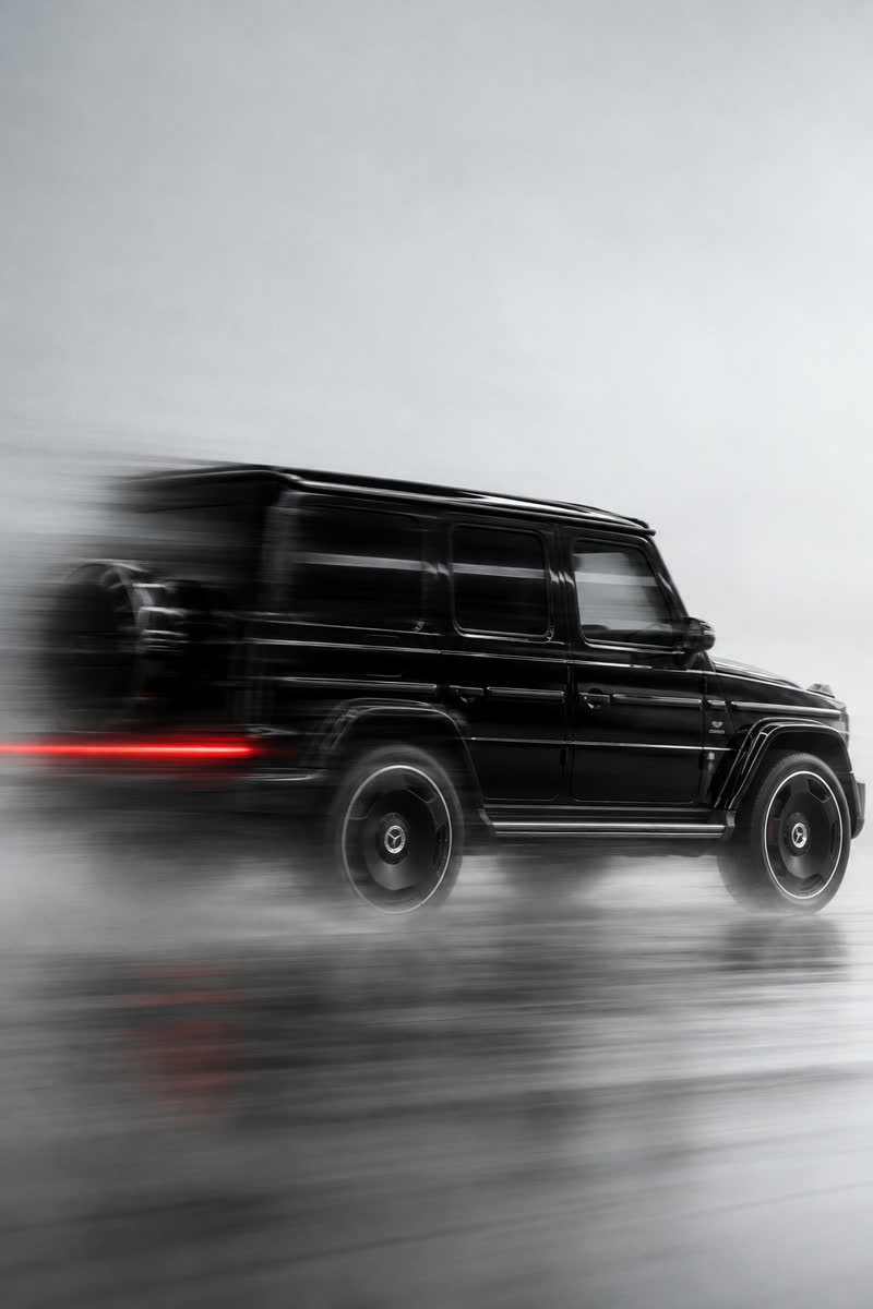 Mercedes-Benz G-класс — кадр в стиле студии