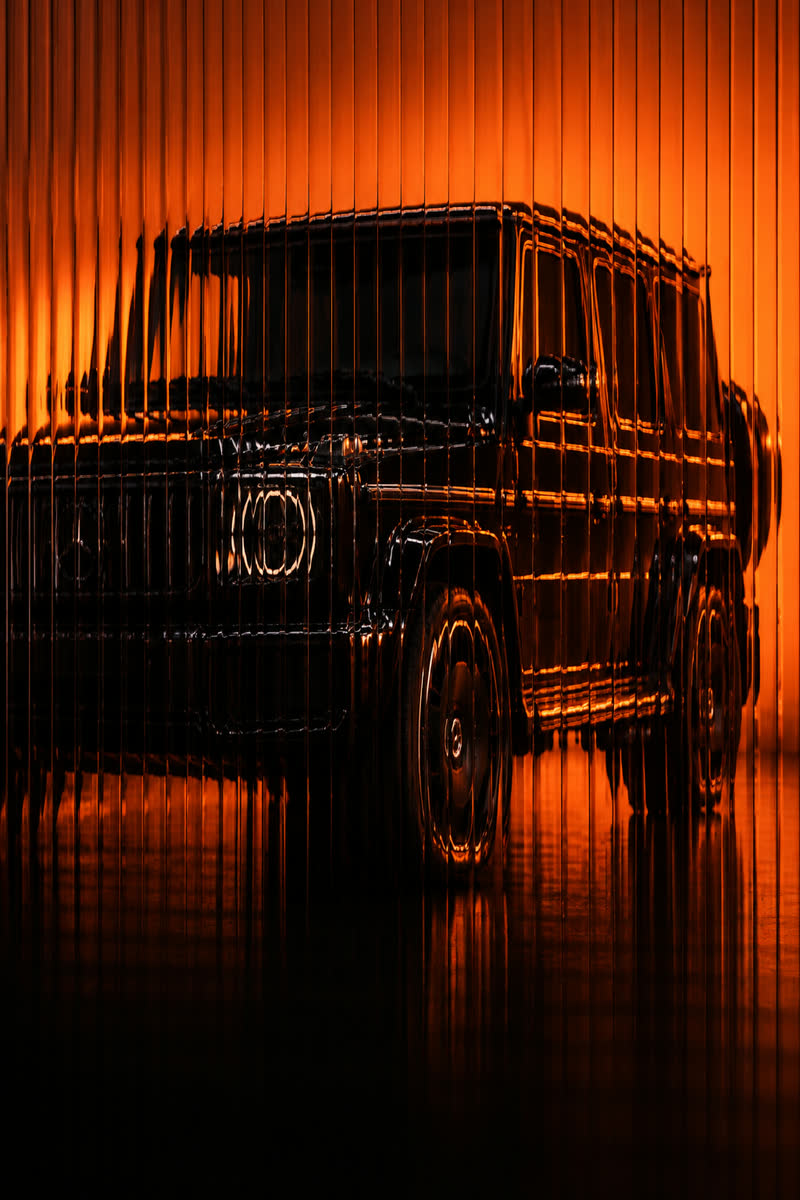 Mercedes-Benz G-класс — кадр в стиле студии