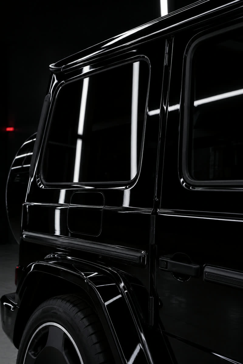 Mercedes-Benz G-класс — кадр в стиле студии