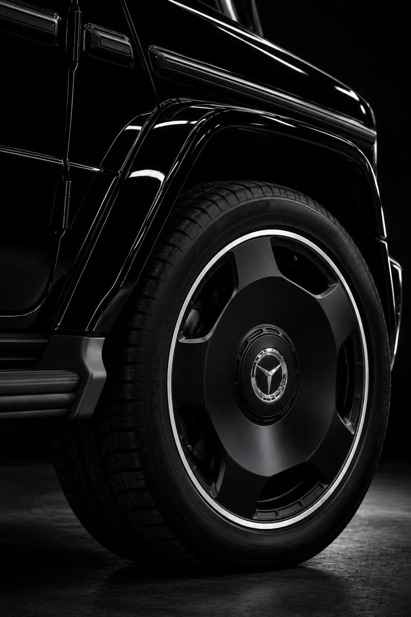 Mercedes-Benz G-класс — кадр в стиле студии