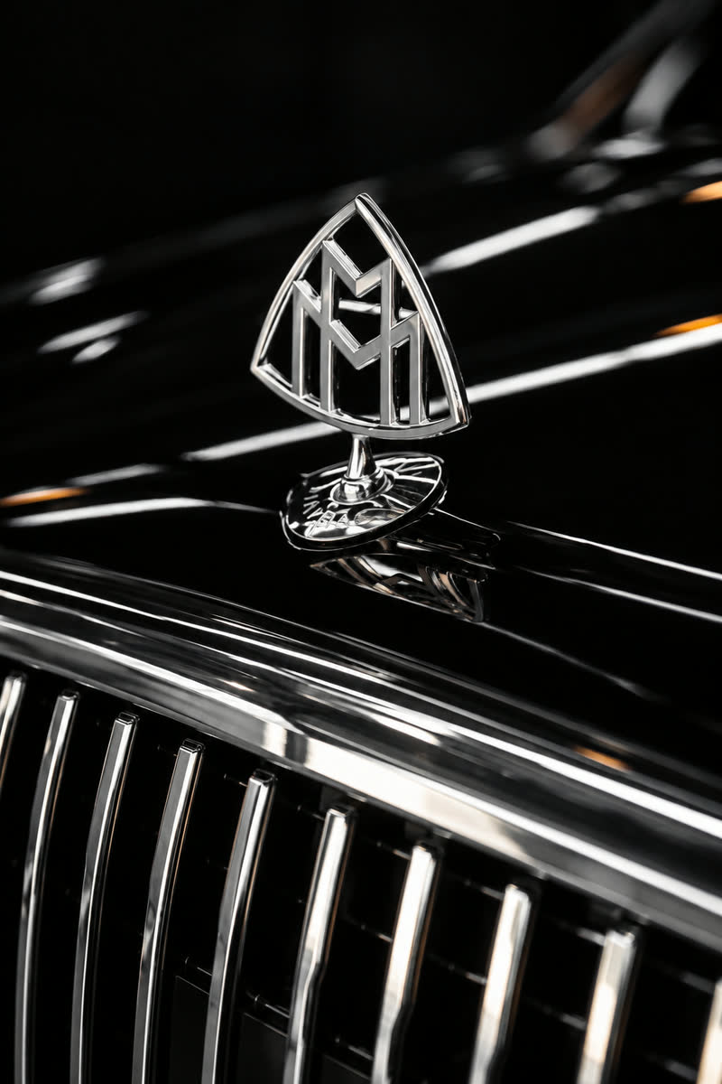 Mercedes-Maybach GLS — кадр в стиле студии