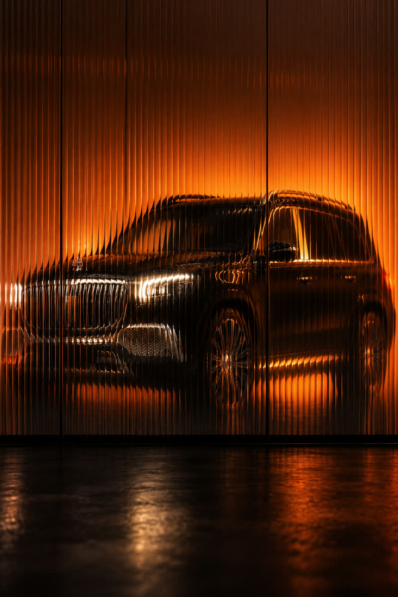 Mercedes-Maybach GLS — кадр в стиле студии